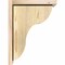 Ekena Millwork Carmel Rough Sawn Corbel w/Backplate, Douglas Fir, 8"W x 12"D x 16"H COR08X12X16CAR01RDF - alternate 2